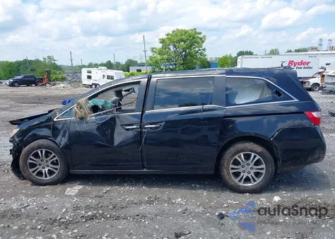 2013 Honda Odyssey Ex z USA, uszkodzony, nr VIN 5FNRL5H40DB025507